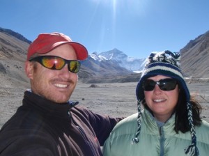 Us at Everest Base Camp (Tibet)