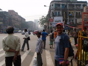 The streets of Kolkata