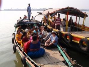 Our boat before which we mistakenly thought was quite full.