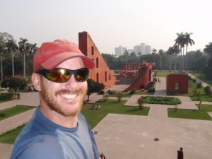 SB enjoying Jantar Mantar