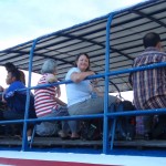 Our boat to Sibu