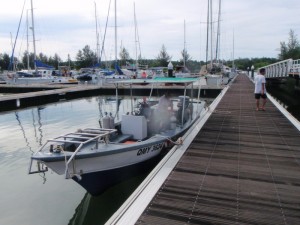 Our new dive boat