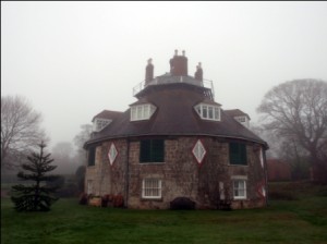 A La Ronde, complete with grumpy lady inside.