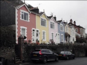 The whole town seemed to consist of these beautiful houses.