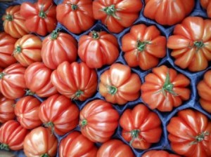 Not your usual varieties of fruit and veg at Parisien markets