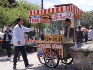 Yum - there is nothing nicer than street food