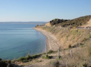 p4240174 Anzac Cove - not much space to land the troops!
