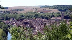 The village from the chateau ruins