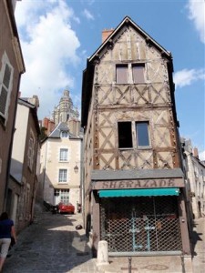 More half timbered houses