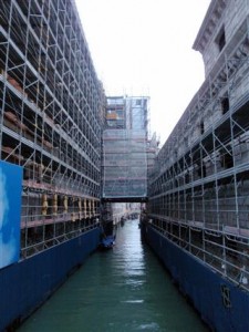 Not the best view of The Bridge of Sighs