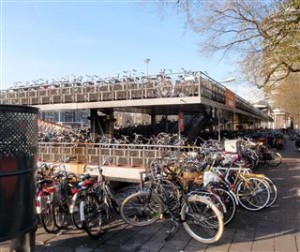 Multi-story bike park