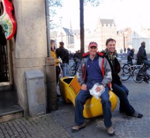 When in Holland... you sit on a clog